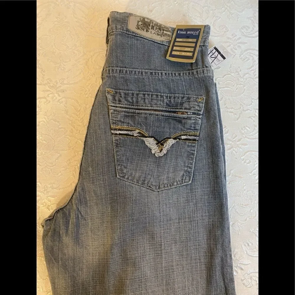 💥Eddie Domani  Boys Denim Fashion jeans size :14